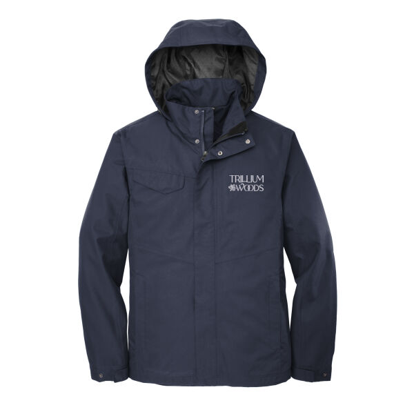 Trillium Woods Embroidered - Collective Outer Shell Jacket Thumbnail