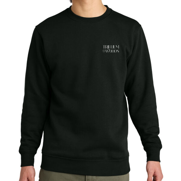 Trillium Woods Printed - Fleece Crew Sweatshirt Thumbnail