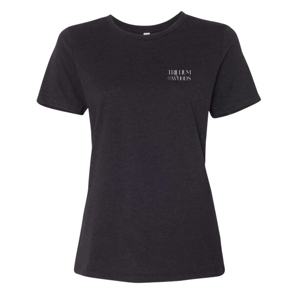 Trillium Woods Printed - Women’s Relaxed Fit Heather CVC Tee Thumbnail