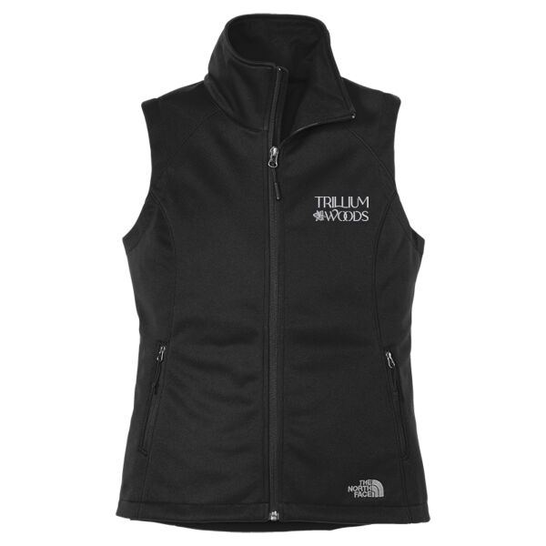 Trillium Woods Embroidered - Ladies Ridgewall Soft Shell Vest Thumbnail