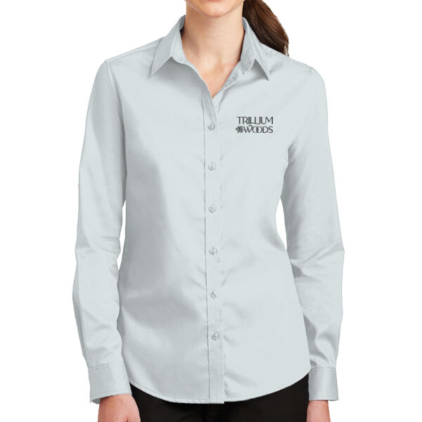 Trillium Woods Embroidered - Wrinkle Resistant Button Down Thumbnail
