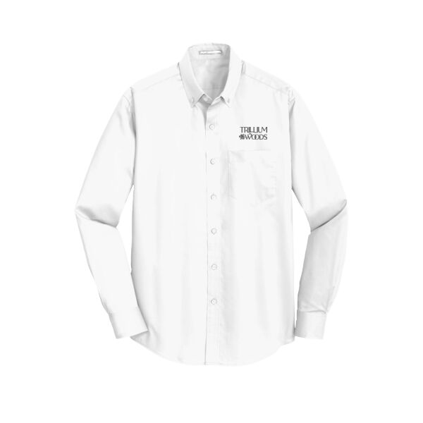 Trillium Woods Embroidered - Wrinkle Resistant Button Down Thumbnail