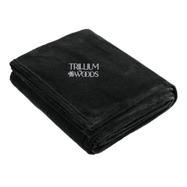 Trillium Woods Embroidered - Oversized Ultra Plush Blanket Thumbnail