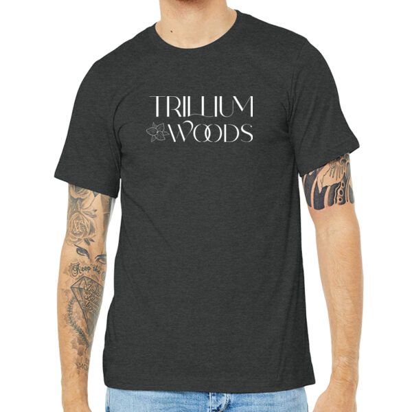 Bella + Canvas Trillium Woods Printed- - Unisex Heather CVC Short Sleeve Tee Thumbnail