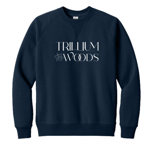 Stanley/Stella Trillium Woods Printed- - Unisex Knoxer Crewneck Sweatshirt Thumbnail