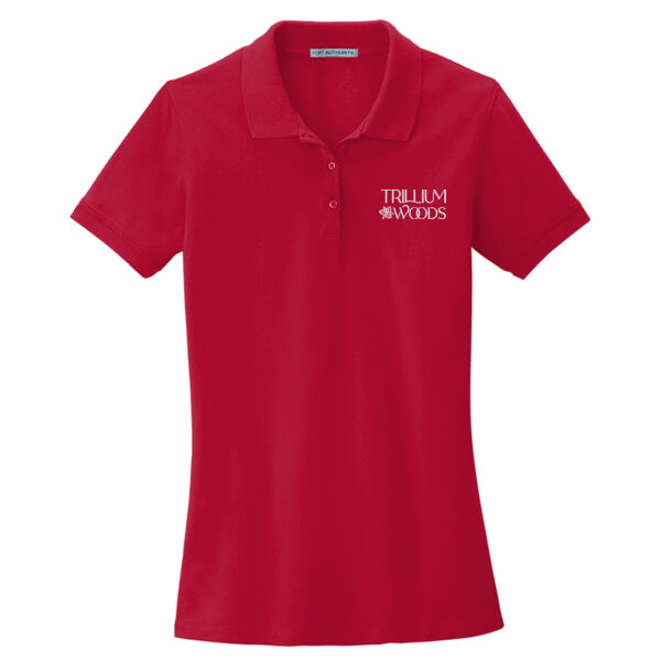 Port Authority Trillium Woods Embroidered- - Women's EZCotton ® Polo Thumbnail